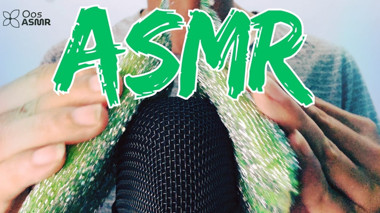 ASMR - Calming Mic Scratching with a Dish Sponge for Brain Therapy 😌 #ASMR #BrainRelaxation