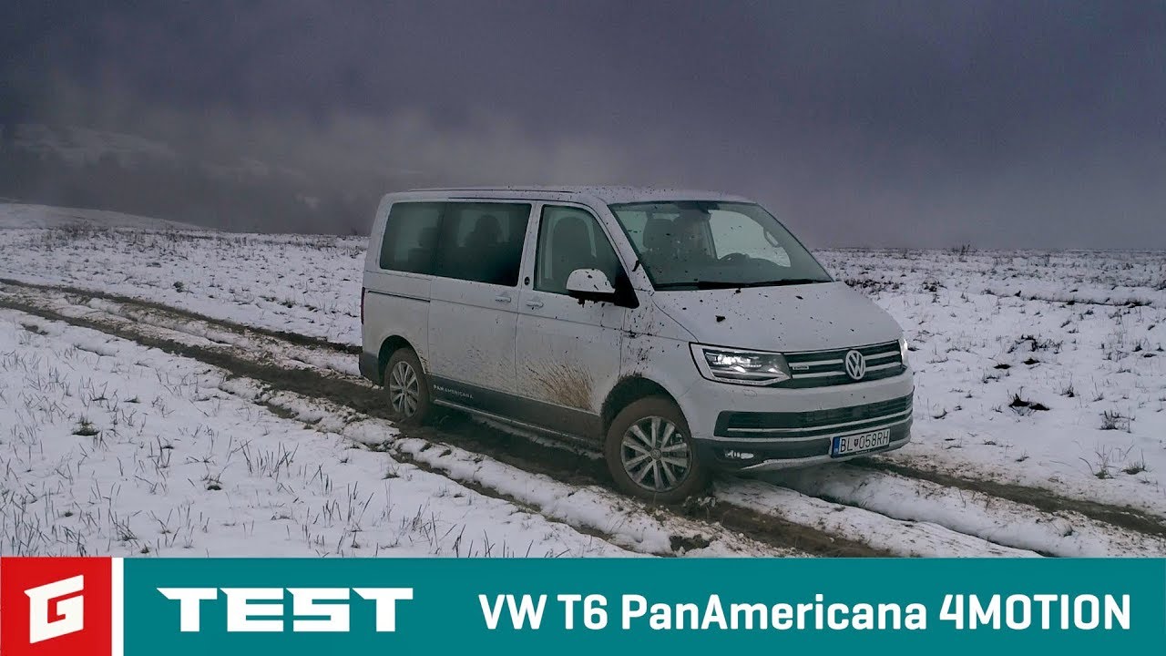 Volkswagen T6 PanAmericana 4motion - TEST - GARAZ.TV - Rasto Chvala