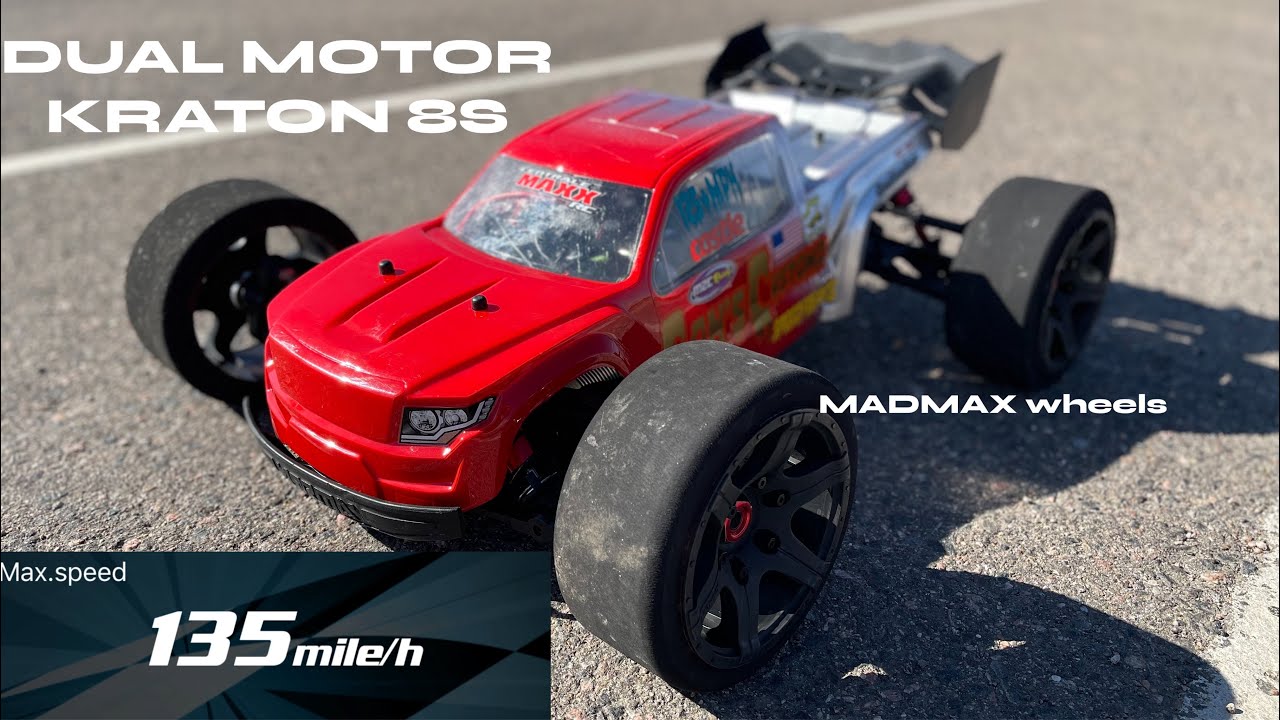 Arrma Kraton 8s Dual Motor (madmax foams)
