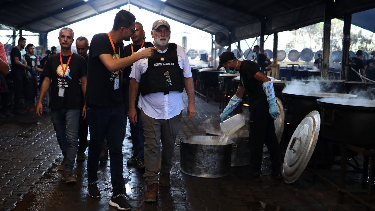 José Andrés visits Gaza as WCK expands efforts