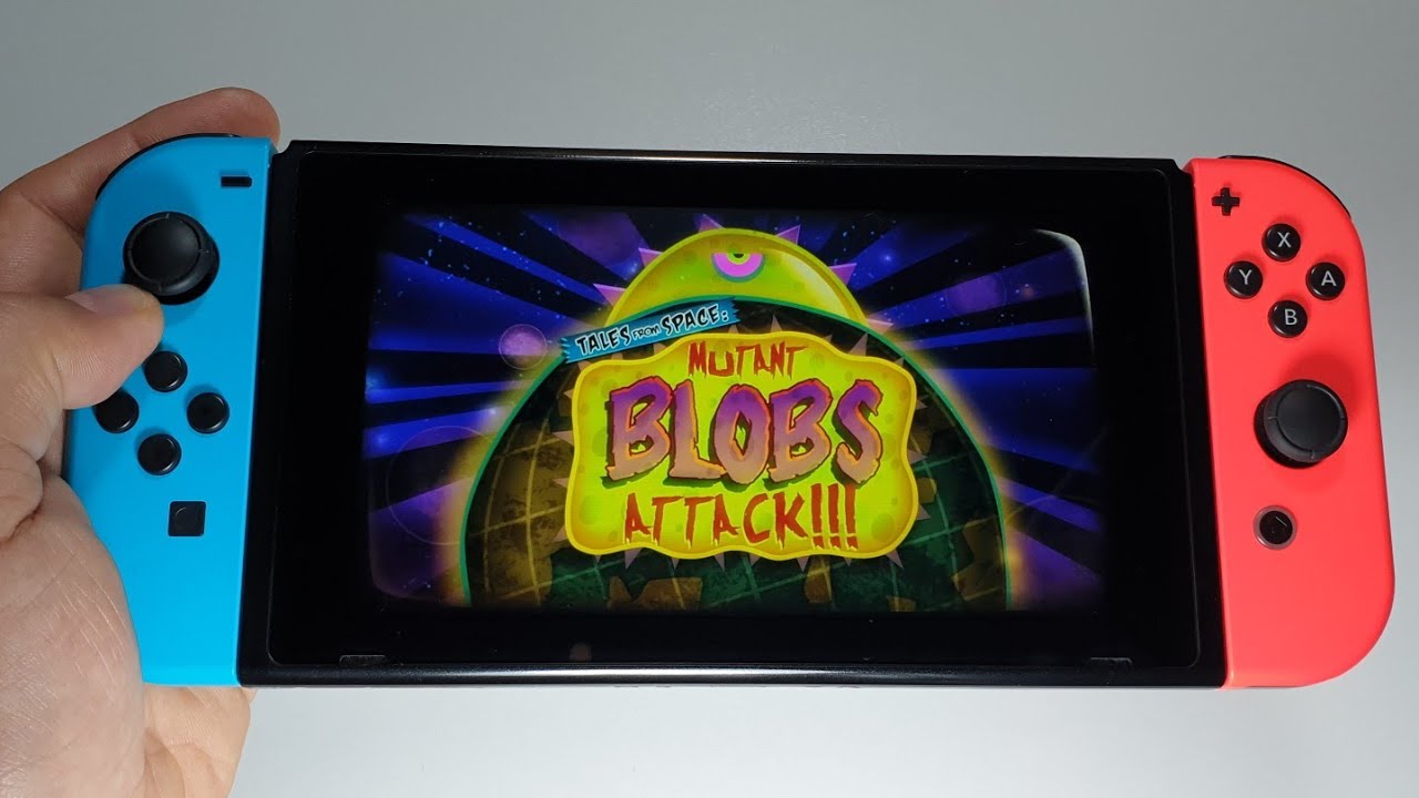Tales From Space: Mutant Blobs Attack Nintendo Switch gameplay
