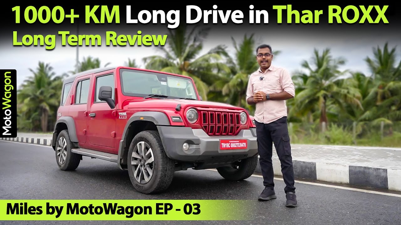 We took Thar ROXX for a 1000KM Long Trip | Thar ROXX | Miles by MotoWagon EP - 03 | MotoWagon.