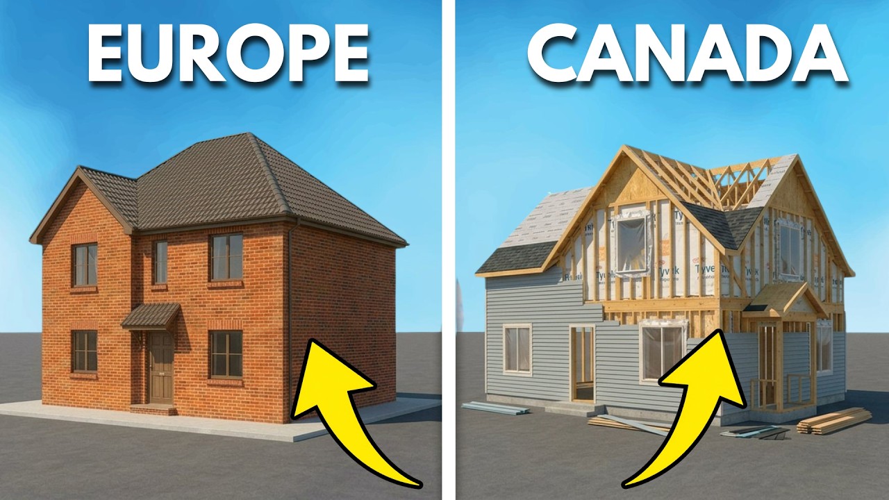 Why Canadian Houses Are Built From Wood (And Europe Thinks It's Insane)