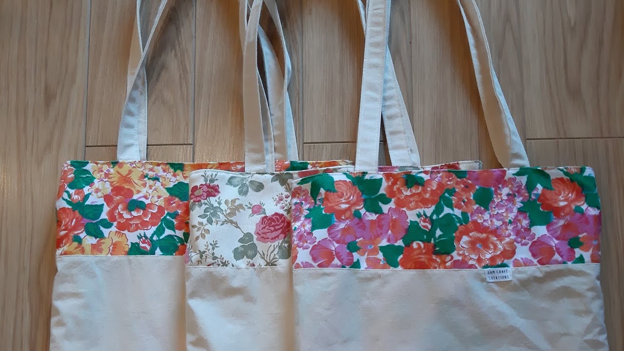 Passo a passo Tote bag revers&iacute;vel - saco dupla face
