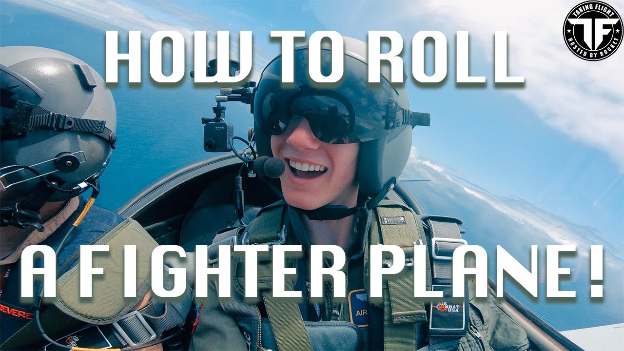 How to Roll the Marchetti SF-260 Fighter Plane