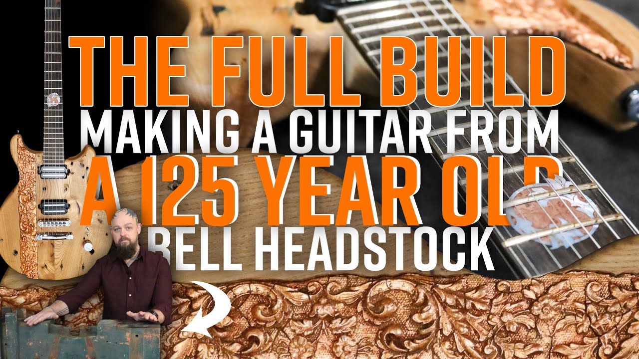 Full Guitar Build from Antique Bell Tower Wood