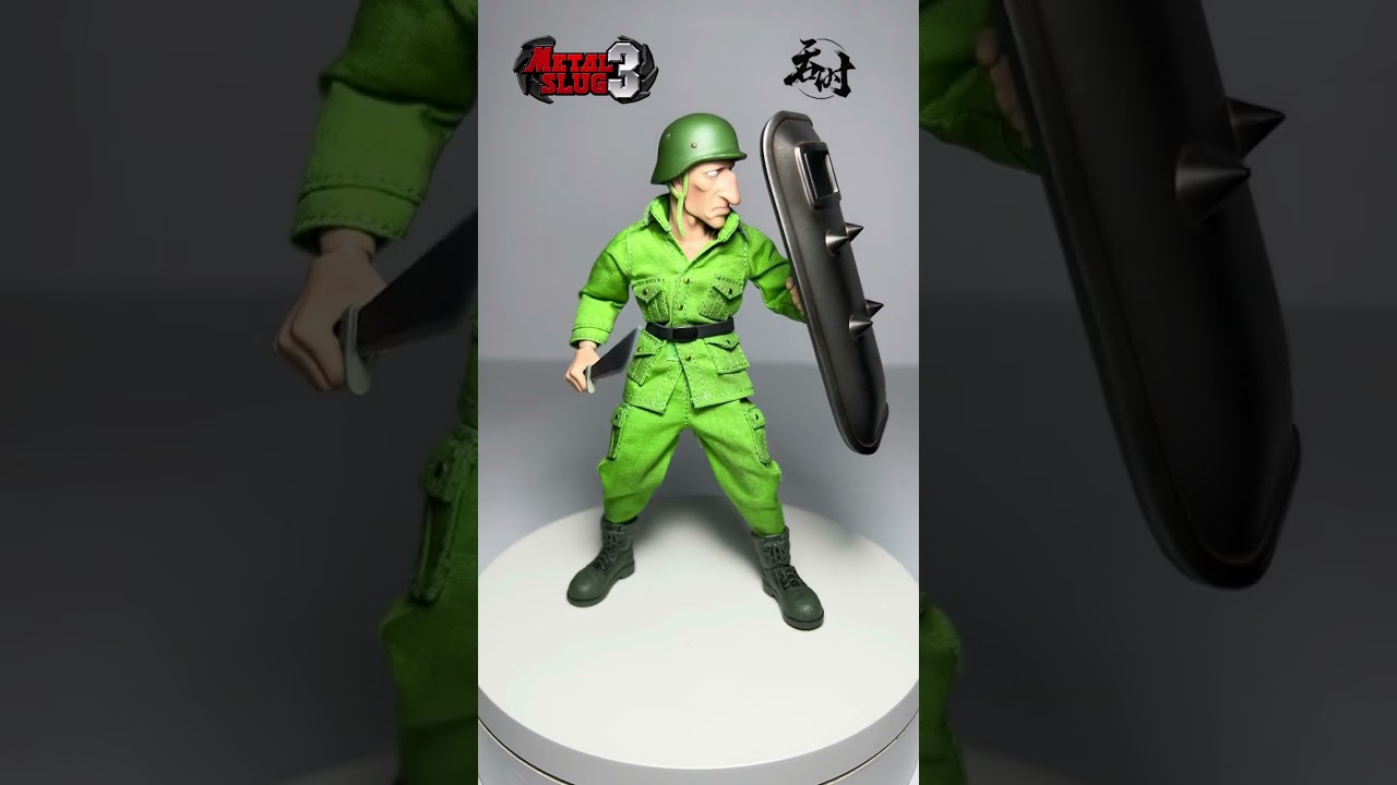 Tunshi Studio Rebel Soldiers (Armada rebelde) 1/12 - Metal Slug 3 | Review en espa&ntilde;ol