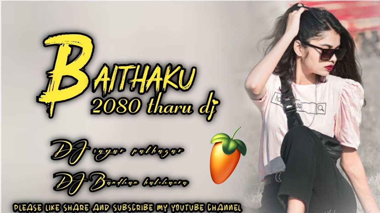2080 BAITHAKKU 🎧New Tharu Dj Songs Tharu_Culture_Video_#Rajkushmi #Anjukushmi mix dj sagar palbazar