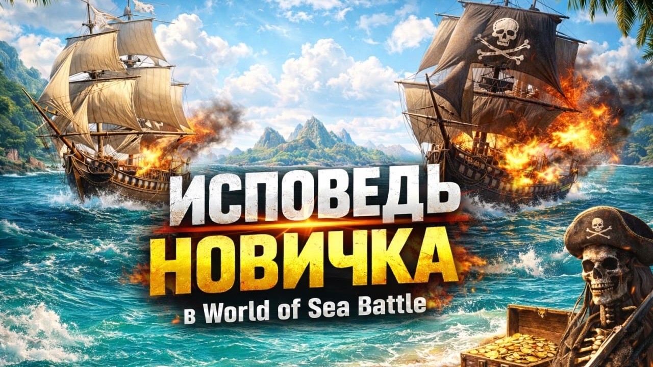 Исповедь новичка в World of Sea Battle в 2026 году/World of Sea Battle глазами новичка