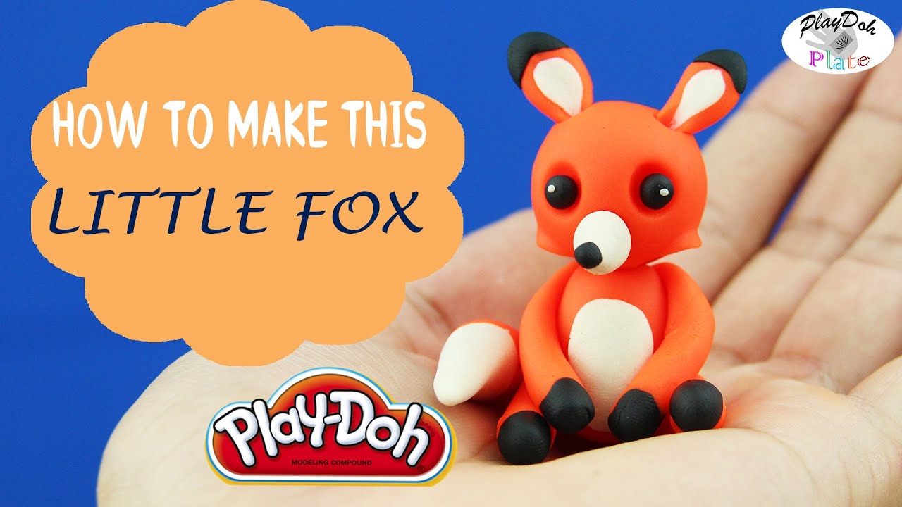 Play Doh Little Fox - Learn How to Make A Cute Little Fox With Play Doh Episode 24