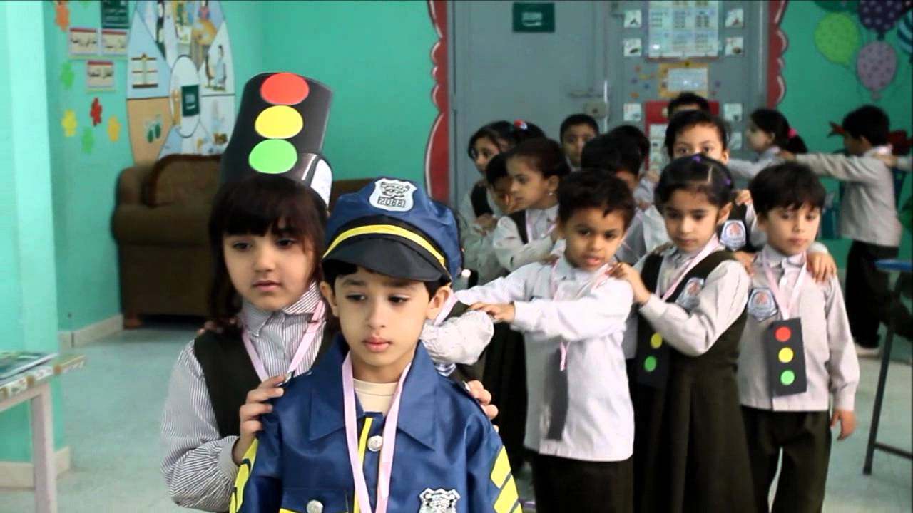 روضة أطفال الشعبة مهرجان السلامة المرورية مجموعة الليمونة لعام 1436هـ