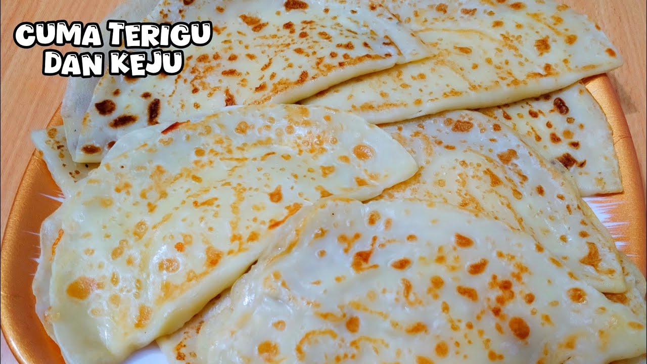 Cuma Keju Dan Terigu! Jadi Camilan Lembut! Dan Nagih Tanpa Oven‼️