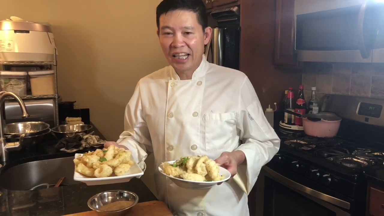 Mực rang muối - Salt & Pepper squid