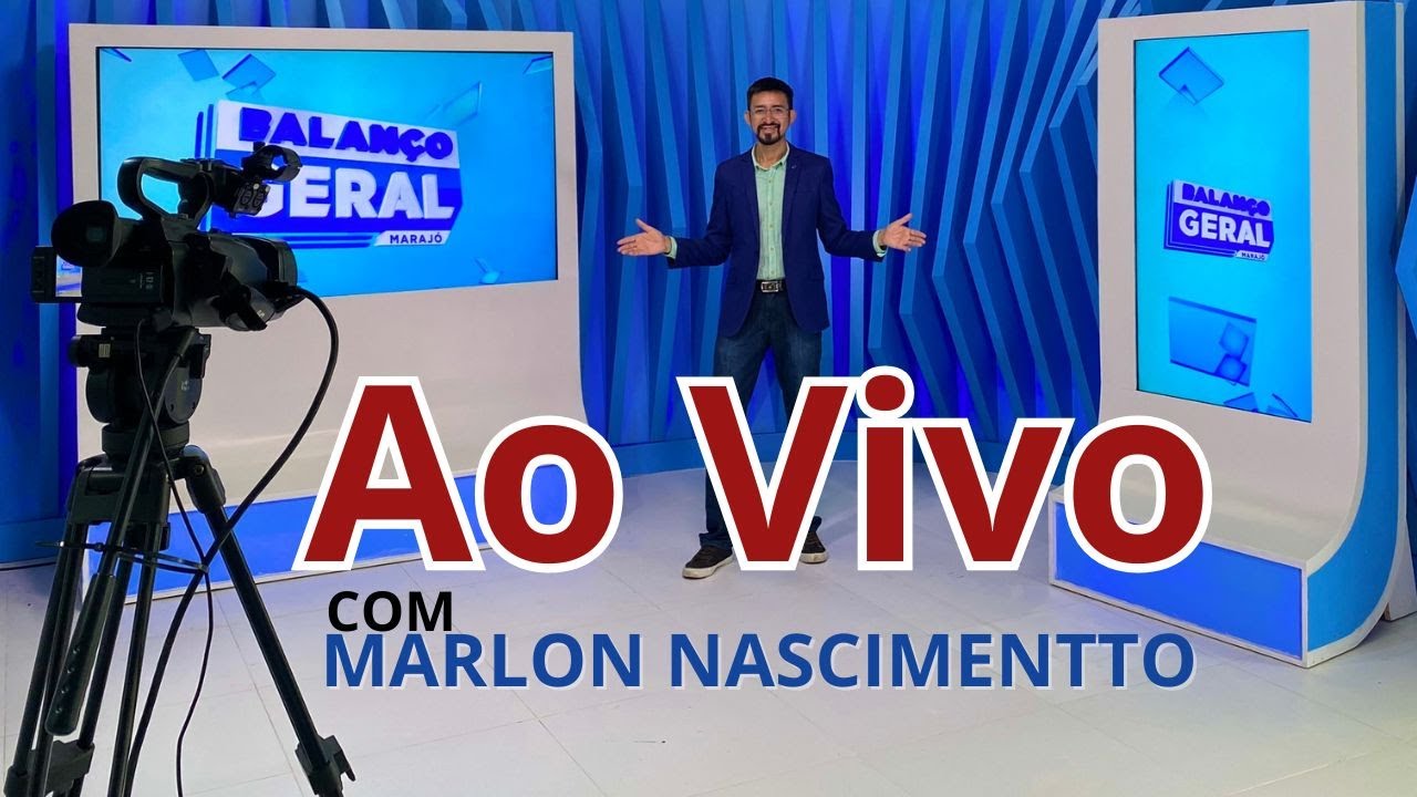 BALANÇO GERAL MARAJÓ AO VIVO COM MARLON NASCIMENTO