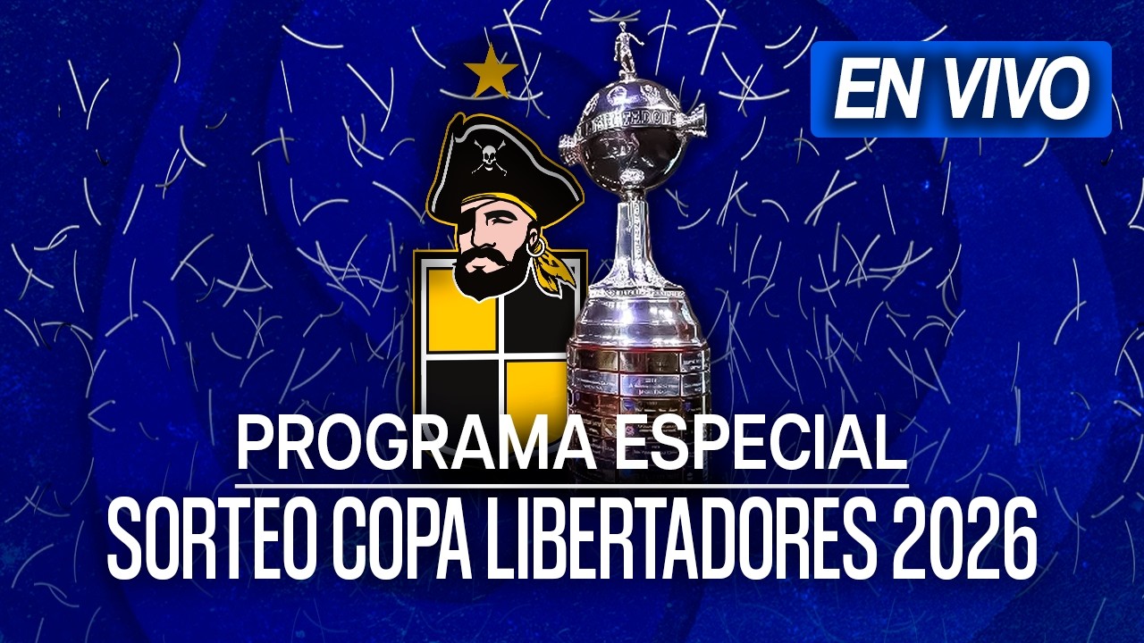 EL PIRATA CONOCE SU SUERTE - Sorteo Copa Libertadores 2026 - SoloDeportes EN VIVO