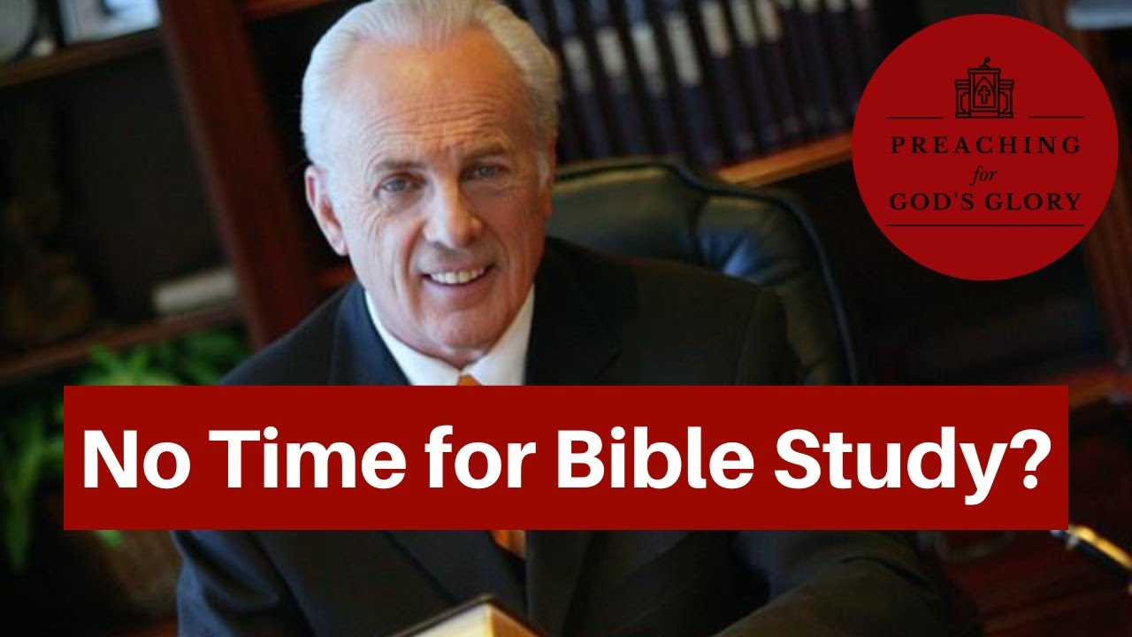 Bible Reading vs Bible Study: Which is MORE important? | John MacArthur Q&A, GTY,  Daily Devotional
