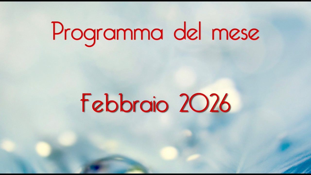 PROGRAMMA Febbraio 2026