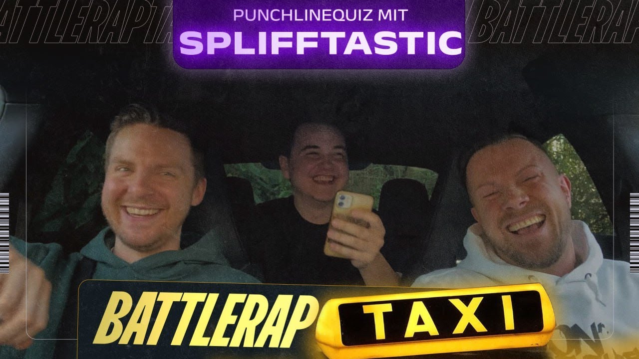 Splifftastic aka Yoshi Maple im Battle Rap Taxi Punchline Quiz