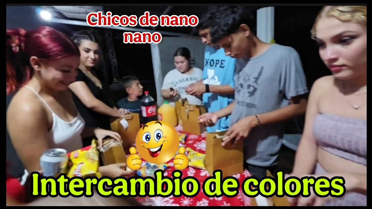 Intercambio de regalos de colores☺️Miren Kuaki y Chimirrin que Felices andan😱