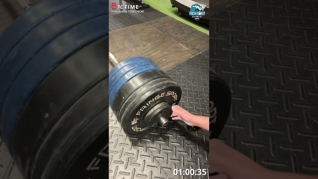 Nathan Witt FCOQ WOD 3 Deadlift 505#