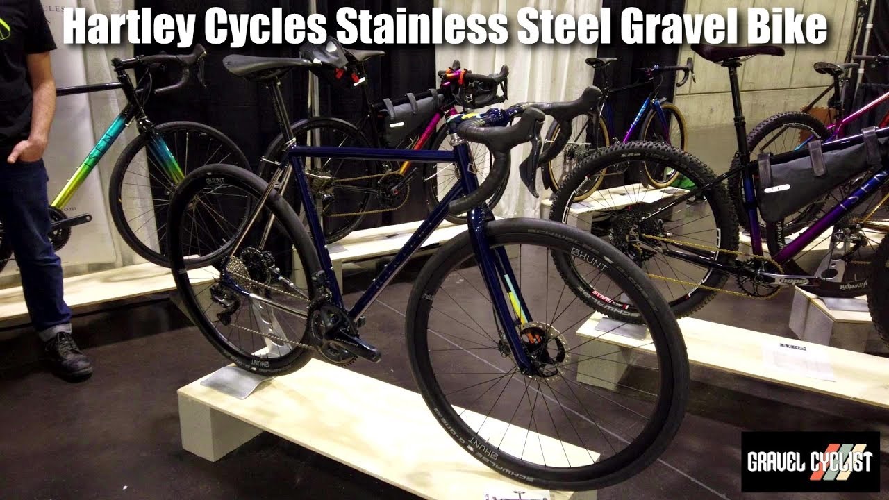 Hartley Cycles Stainless Steel Gravel Bike (Reynolds 953): NAHBS 2019