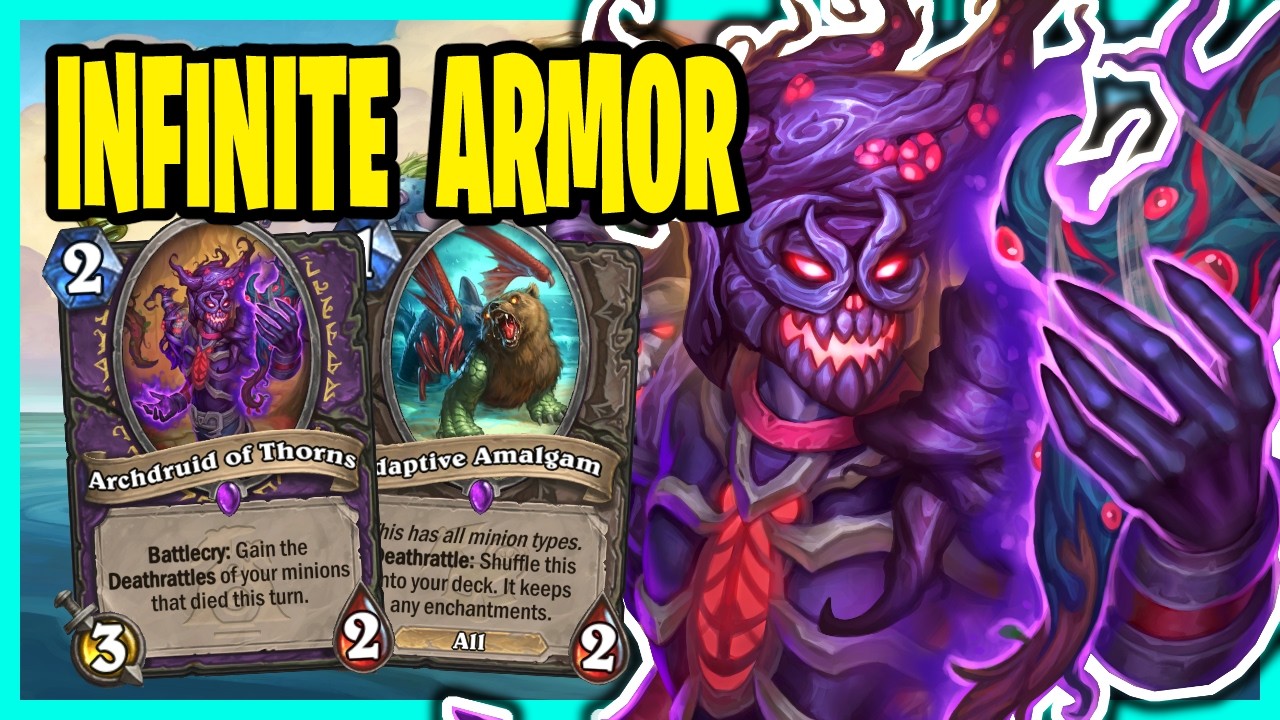 NEW Infinite Armor/Mill Warlock is TOXIC! Into the Emerald Dream Hearthstone Warlock Deck