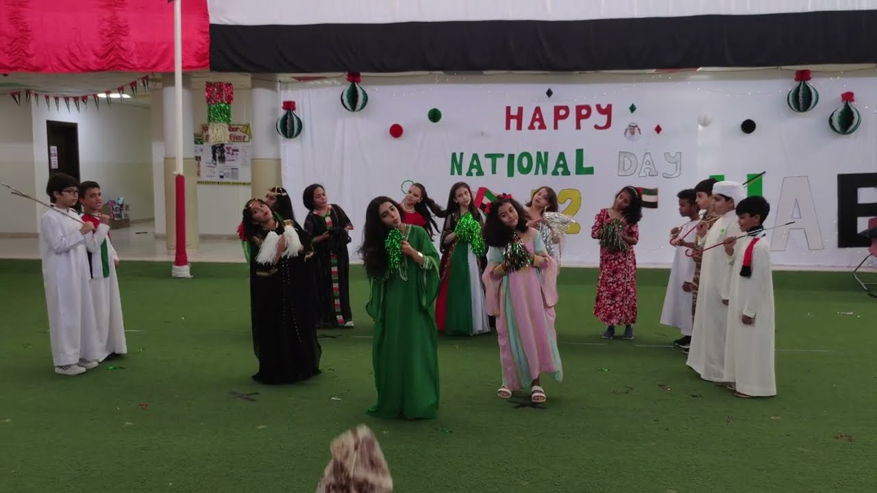 Extraordinary performances of our talented students during the celebration of 52nd UAE National Day