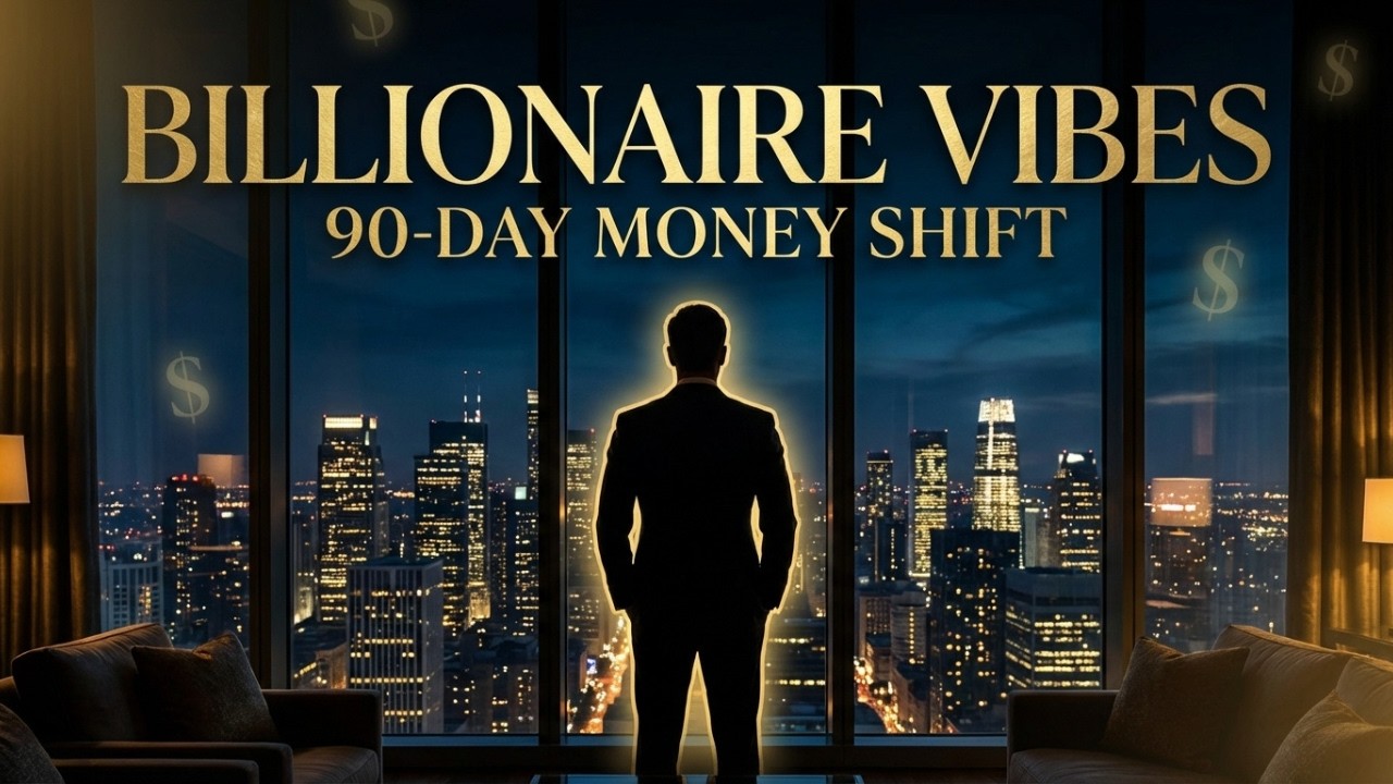 Attract $1,000,000 in the Next 90 Days | Powerful Affirmations | Billionaire Vibes
