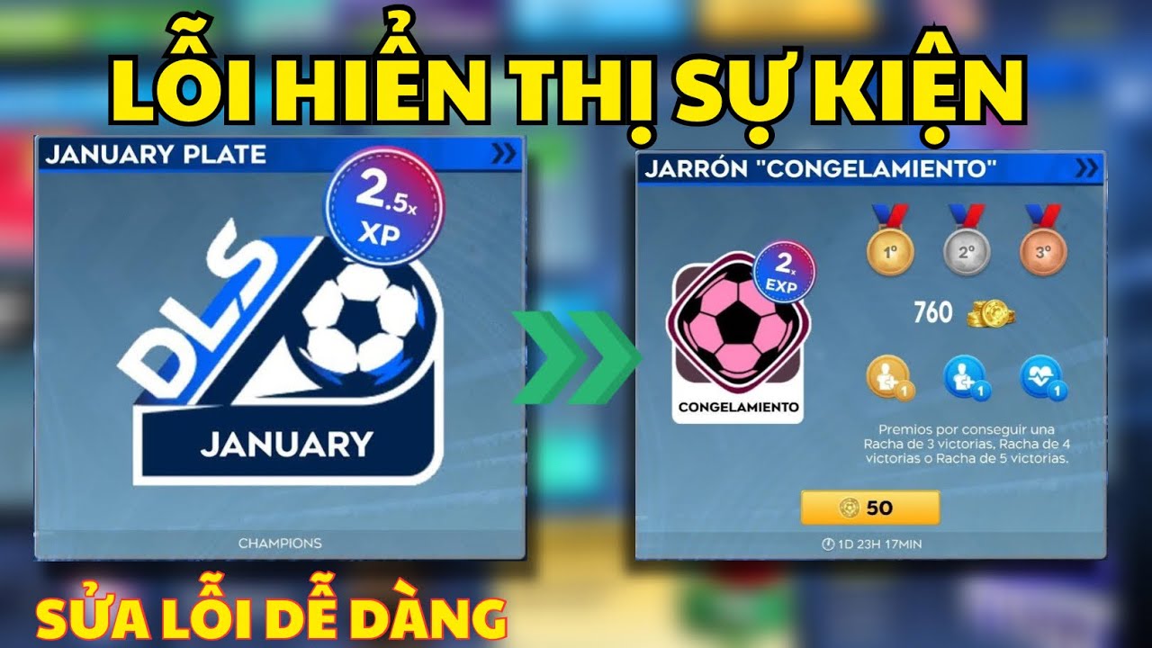 DLS 26 | Sửa lỗi Hiển thị sự kiện Live trong Dream league soccer 2026