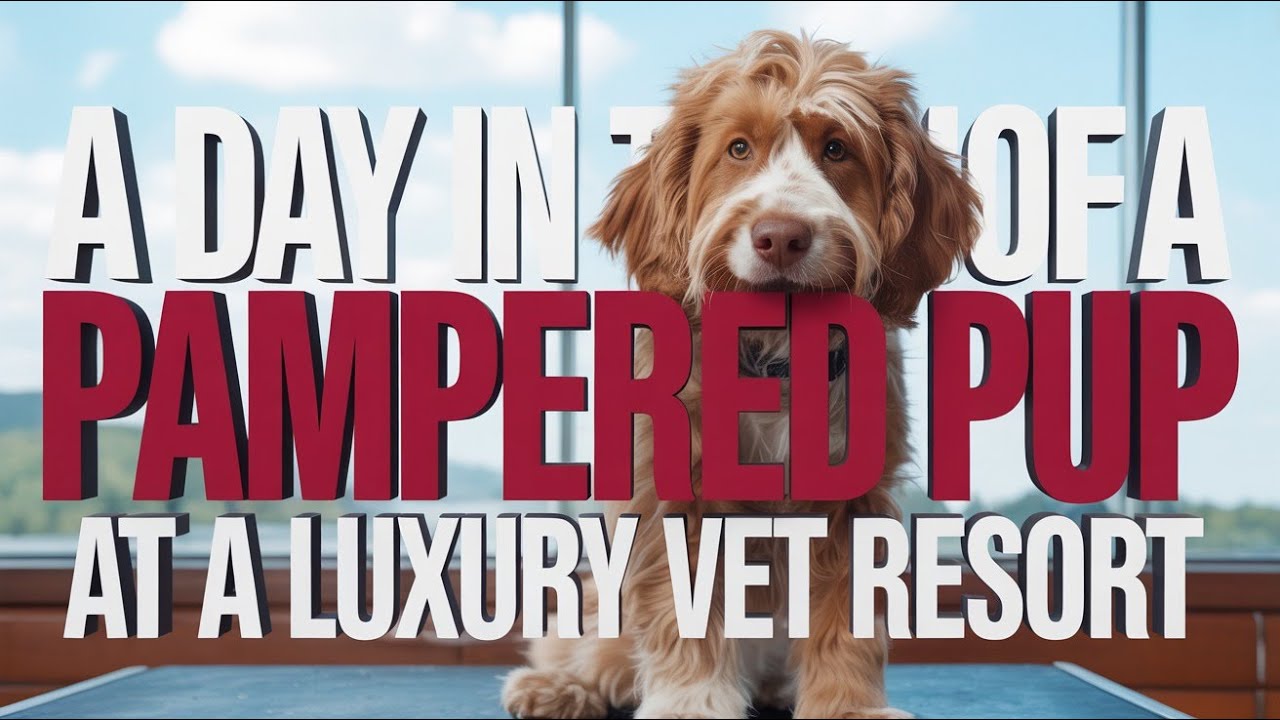 A Day in the Life of a Pampered Pup at a Luxury Vet Resort