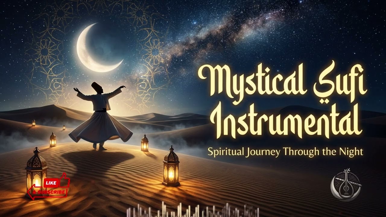 Spiritual Sufi Desert 🌙 | Mystical Arabian Instrumental Soundscape