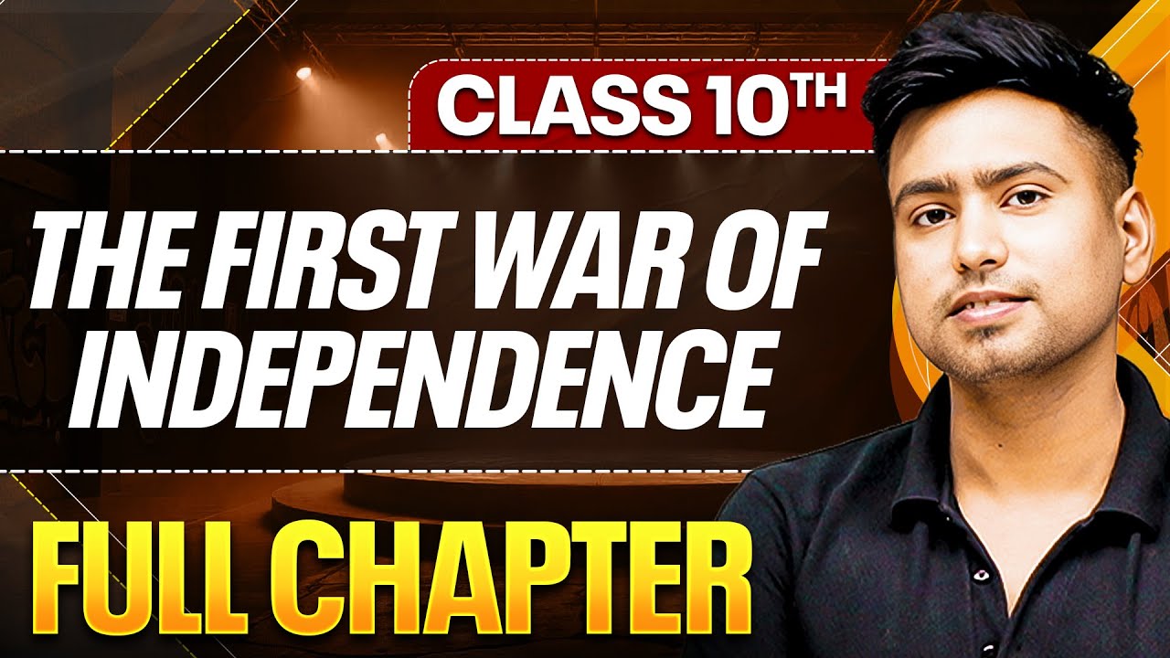 THE FIRST WAR OF INDEPENDENCE In One Shot ( Theory + PYQs ) | Class 10 ICSE Board
