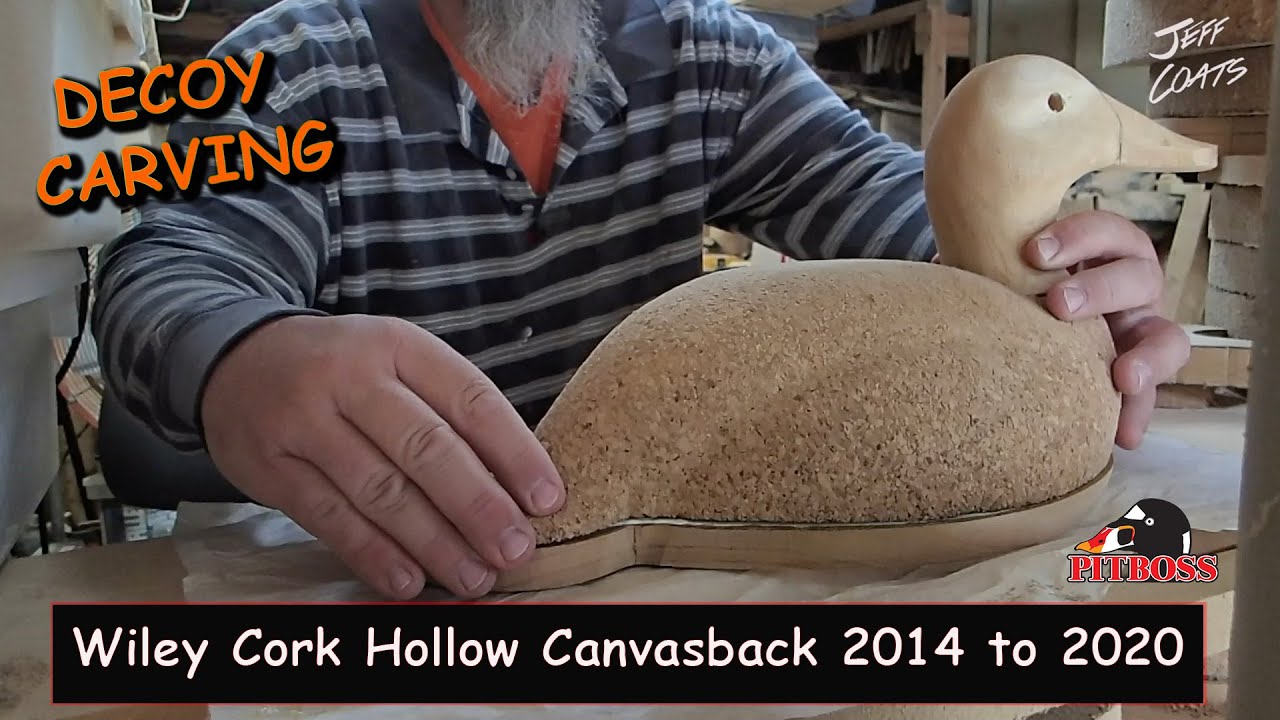 Wiley Cork Canvasback Decoys - Decoy Carving - Duck Hunting