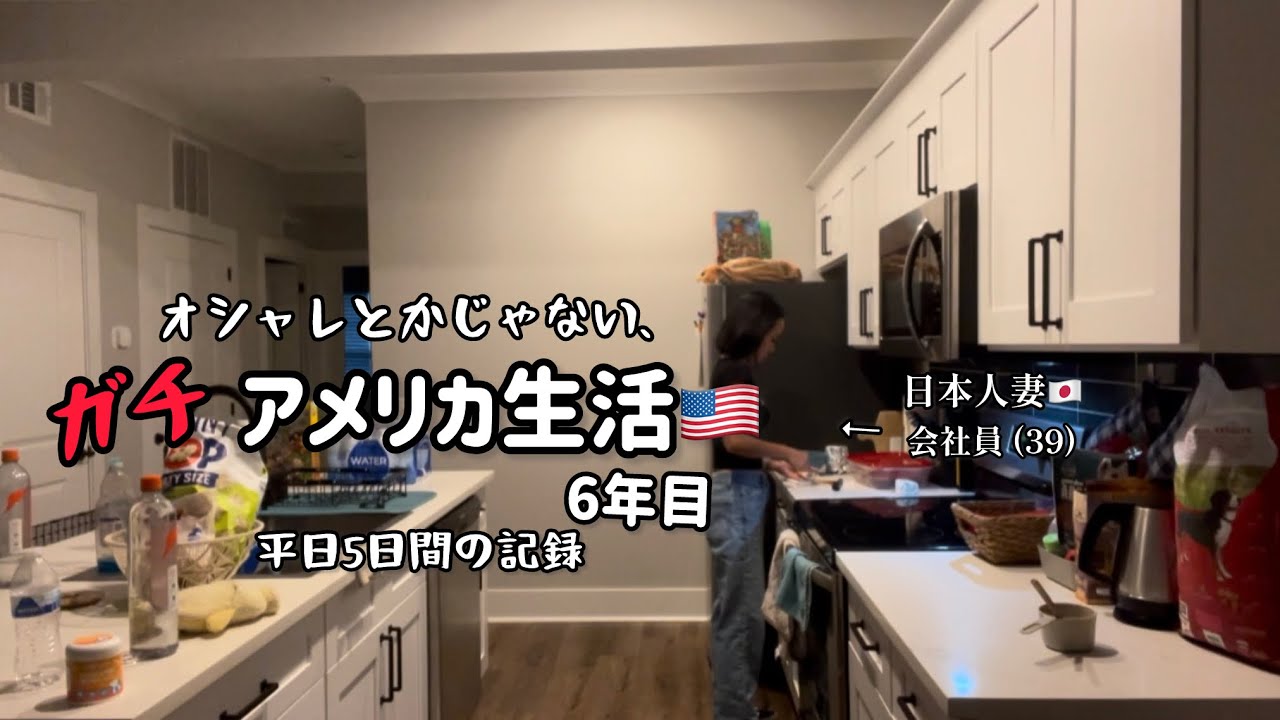 ありのままのアメリカ生活【平日編】国際結婚かっこいい？憧れの海外生活？現実はそんなんじゃねぇんだ