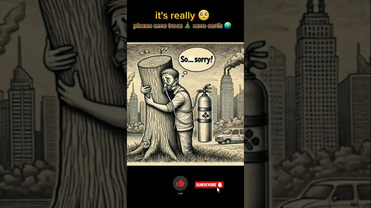 save trees 🌳 save Earth 🌍 save nature #ytshorts​ #motivation​ #sadreality​ #nature​ #shorts​ #sad