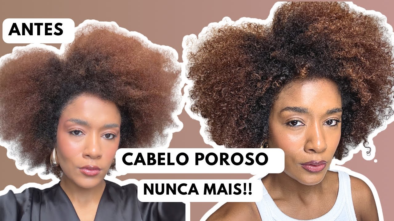 TRATAMENTO PARA CABELO CRESPO POROSO E RESSECADO