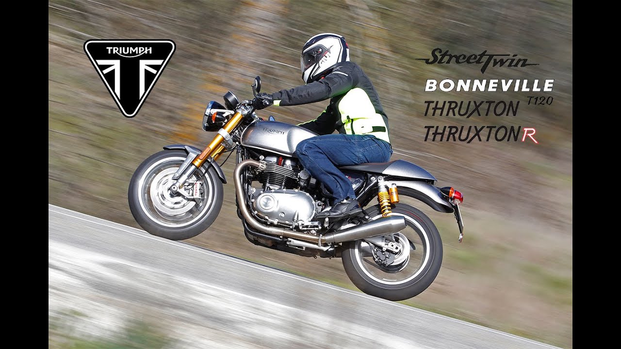 Toma de contacto Triumph 2016: Thruxton R, Street Twin y Boneville T120,