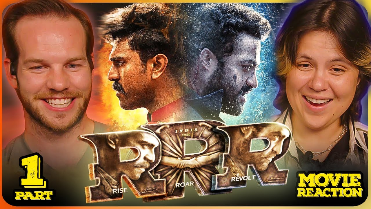RRR Movie Reaction Part 1/3 | SS Rajamouli | Ram Charan | NTR Jr. | Ajay Devgn | Alia Bhatt