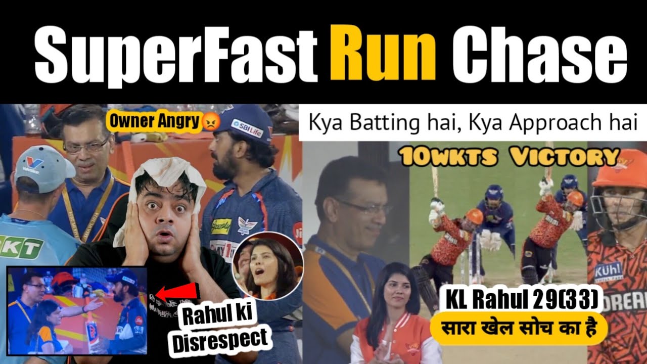 OMG 😱 तबाही कर दी 😂 Superb batting by Head & Abhishek | Rahul Goenka Langar Reaction | SRH vs LSG