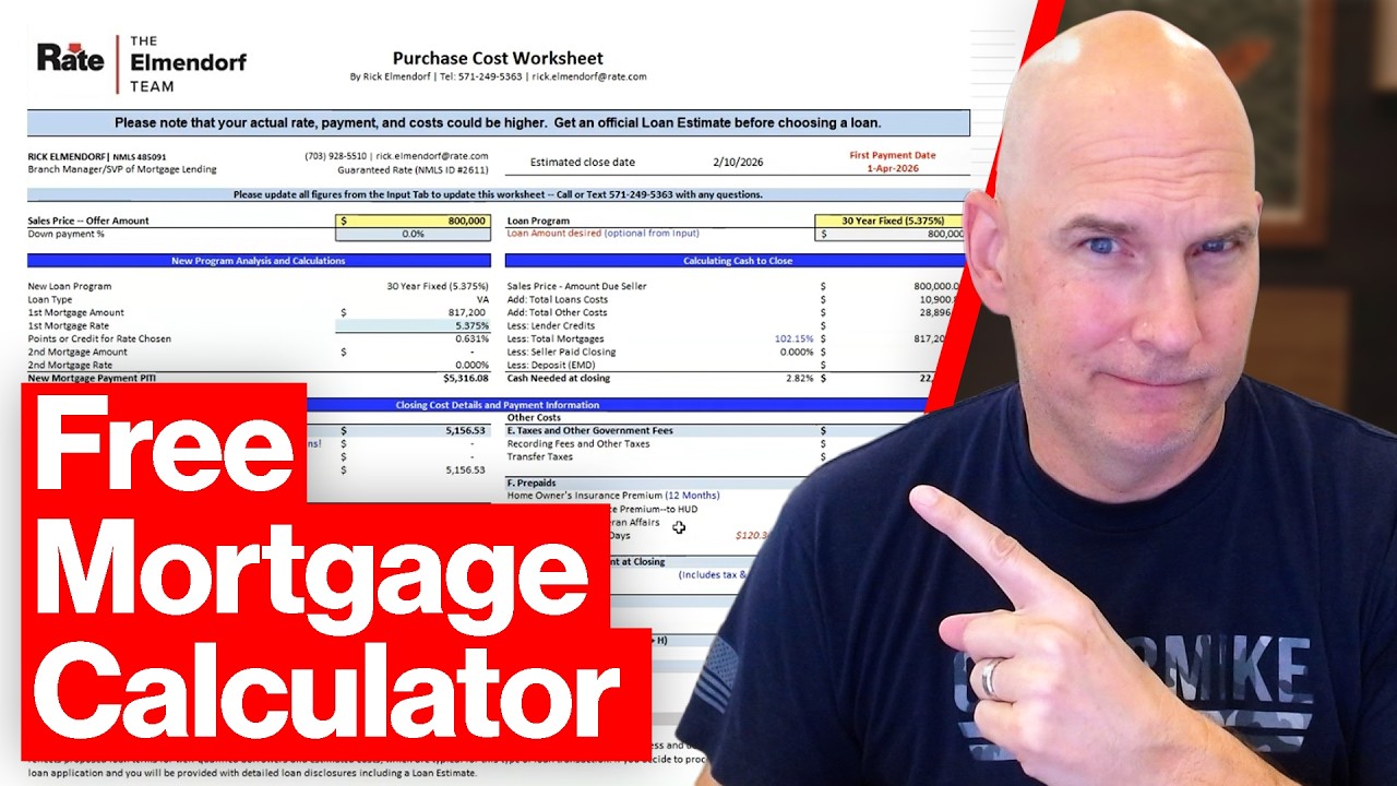 FREE Home Loan Calculator for 2026