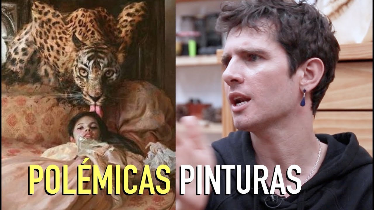POLÉMICA SOBRE LAS PINTURAS DE NIÑAS DE GUILLERMO LORCA.