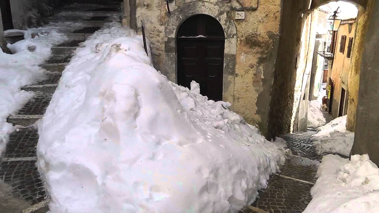 Cervara di Roma - Sotto un Metro di Neve