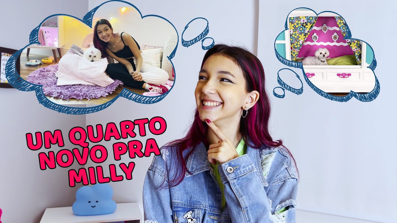 FIZEMOS QUARTINHOS NOVOS para a MILLY !! QUAL ficou MELHOR? | Luluca