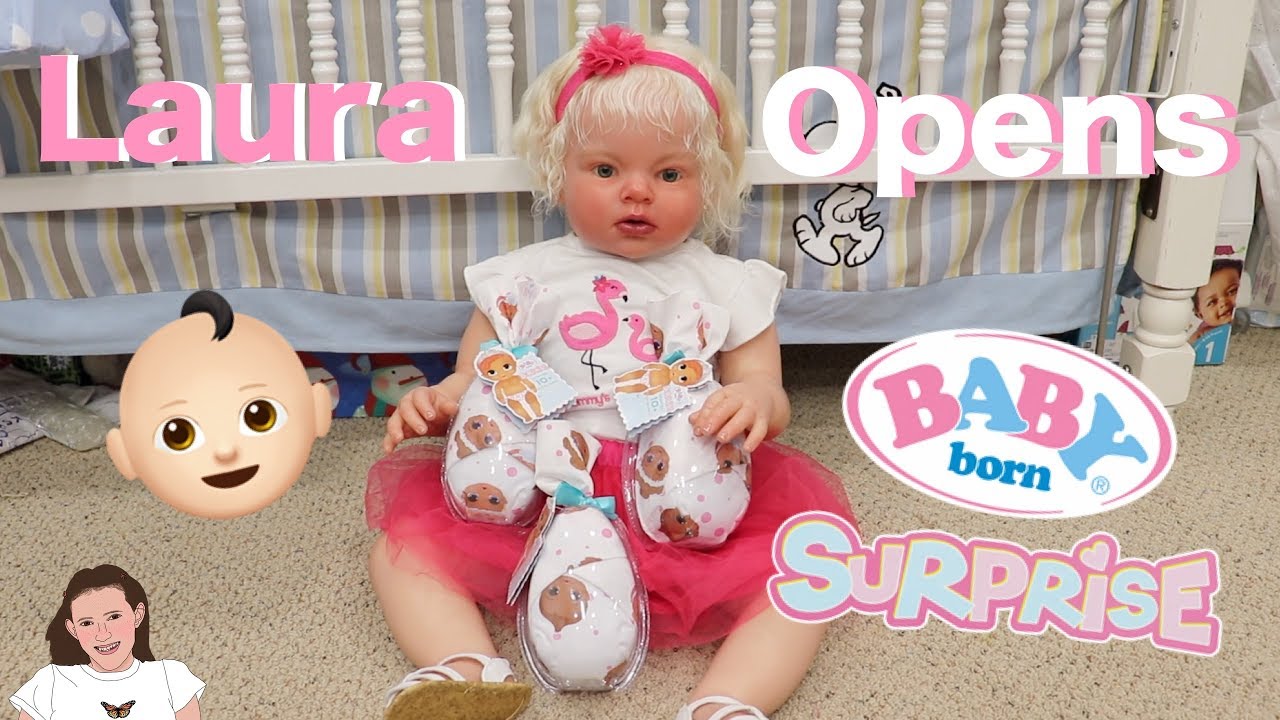 Реборн-малышка Лора открывает коллекцию кукол-сюрпризов Baby Born! | Келли Мейпл