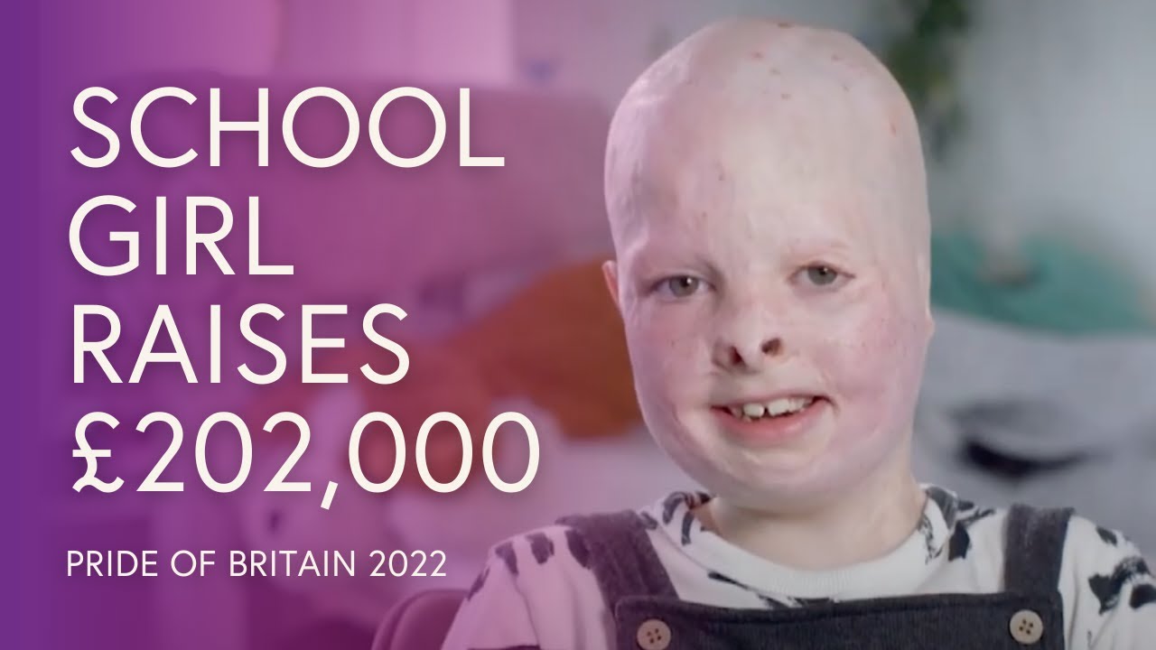 Elizabeth Soffe: Brave Schoolgirl Raises £202k After Horrific Fire | Pride of Britain 2022