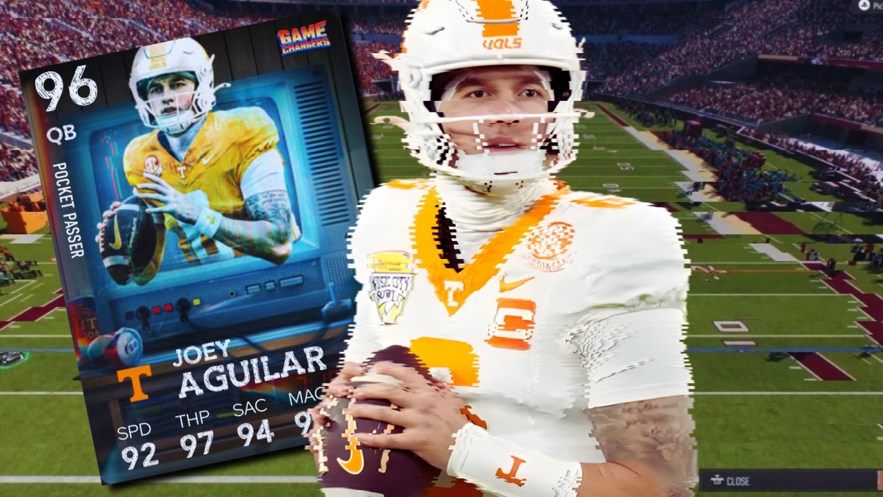 96 Joey Aguilar is the BEST Value QB in CUT 26!