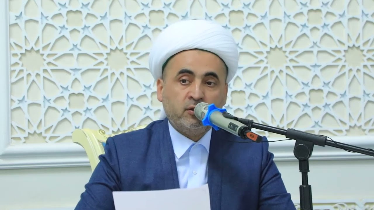 Одамларнинг яхшиси ким?  Сирдарё вилояти бош имом-хатиби Ҳабибуллоҳ домла Зокиров