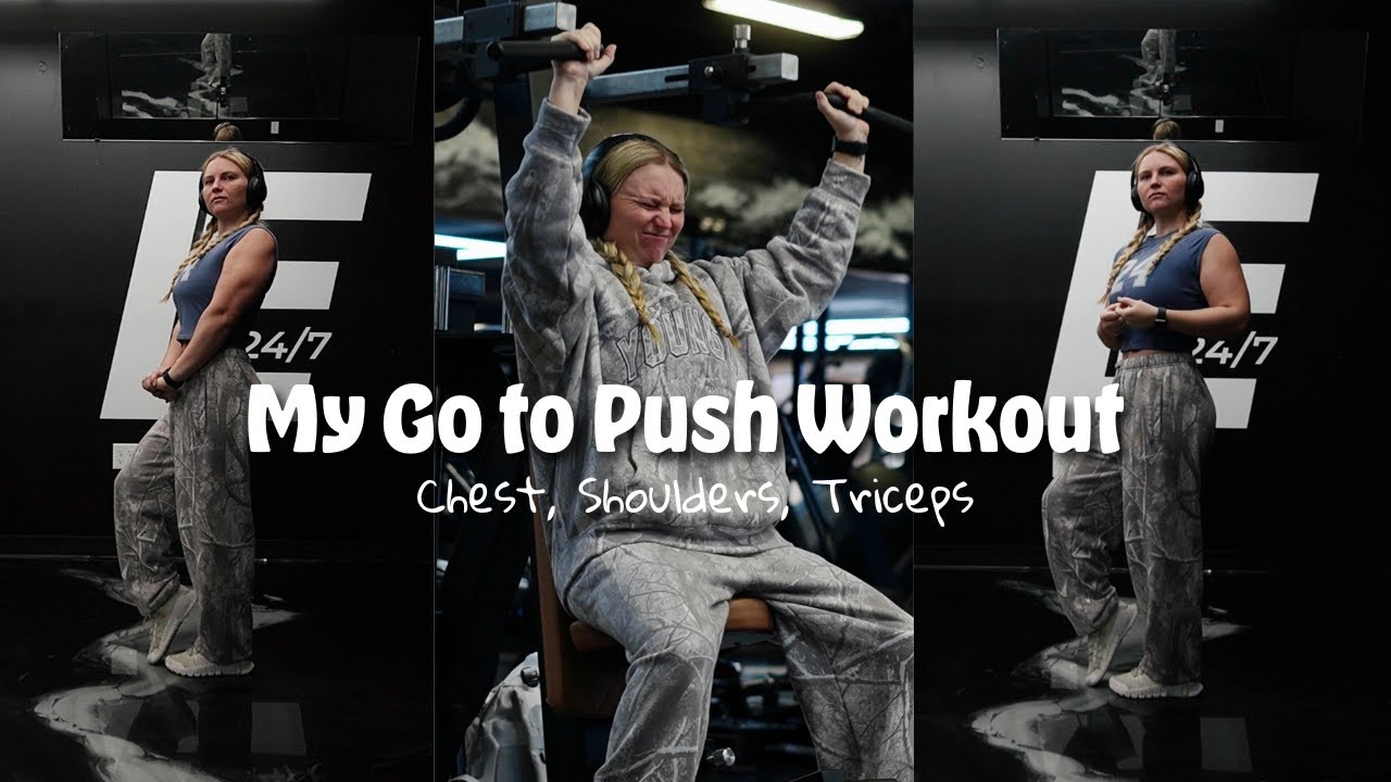 My Go-To 6 Movement Push Workout | Chest, Shoulders, and Triceps