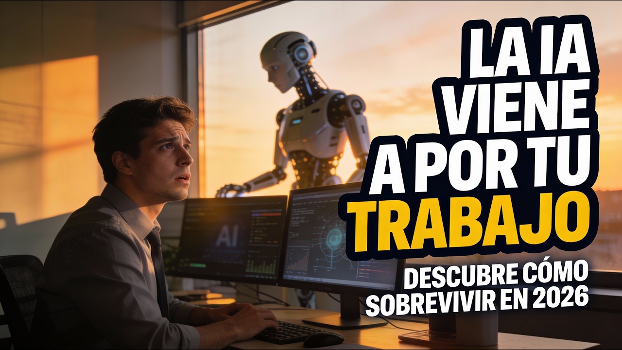 Trabajos que la IA Va a REEMPLAZAR en 2026 (y los nuevos que están creando)
