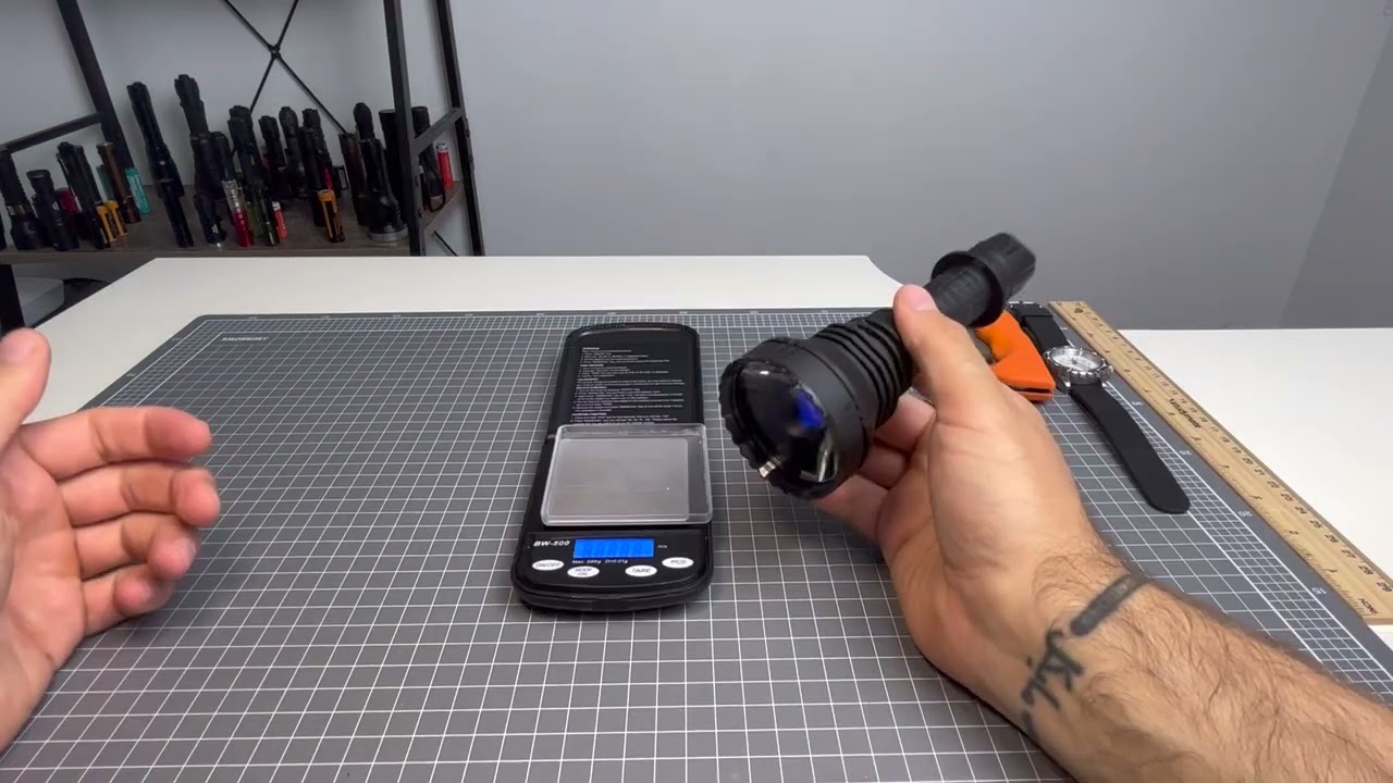 Acebeam L19 Osram PM1 Review #flashlightreviews #tactical #edc #acebeam #camping #hunting